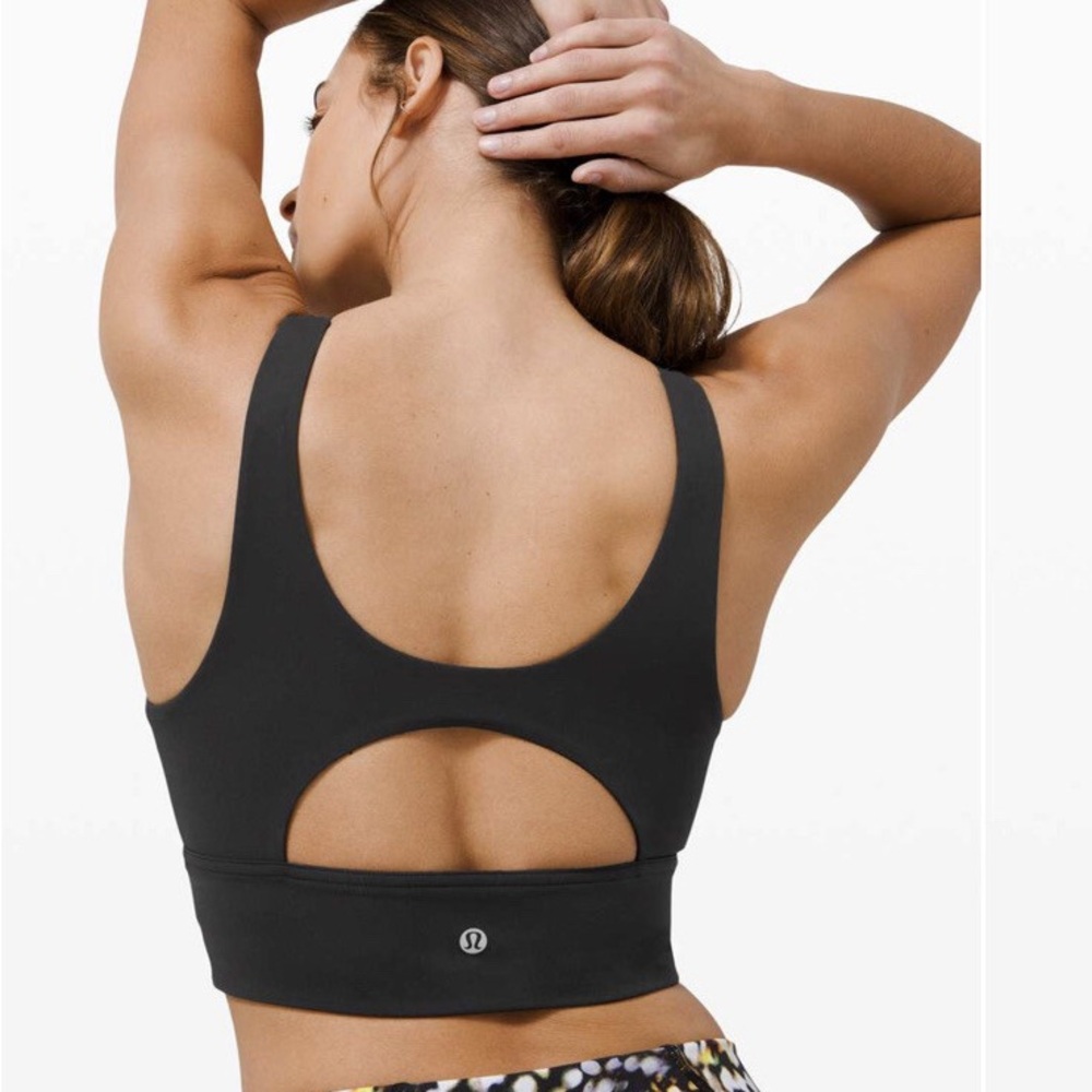 Lululemon Stronger as One Black Sports Bra - Picture 2 of 2
